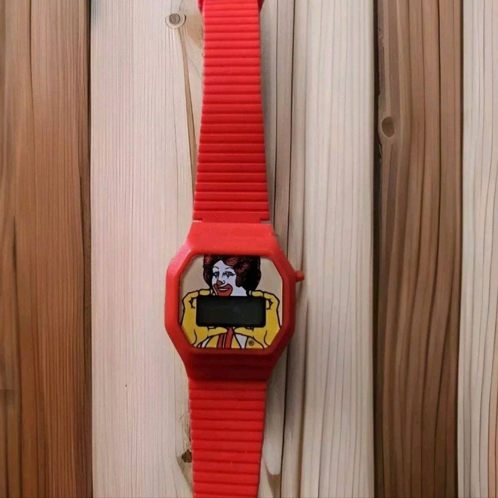 The Official 1984 Ronald McDonald Watch Vintage